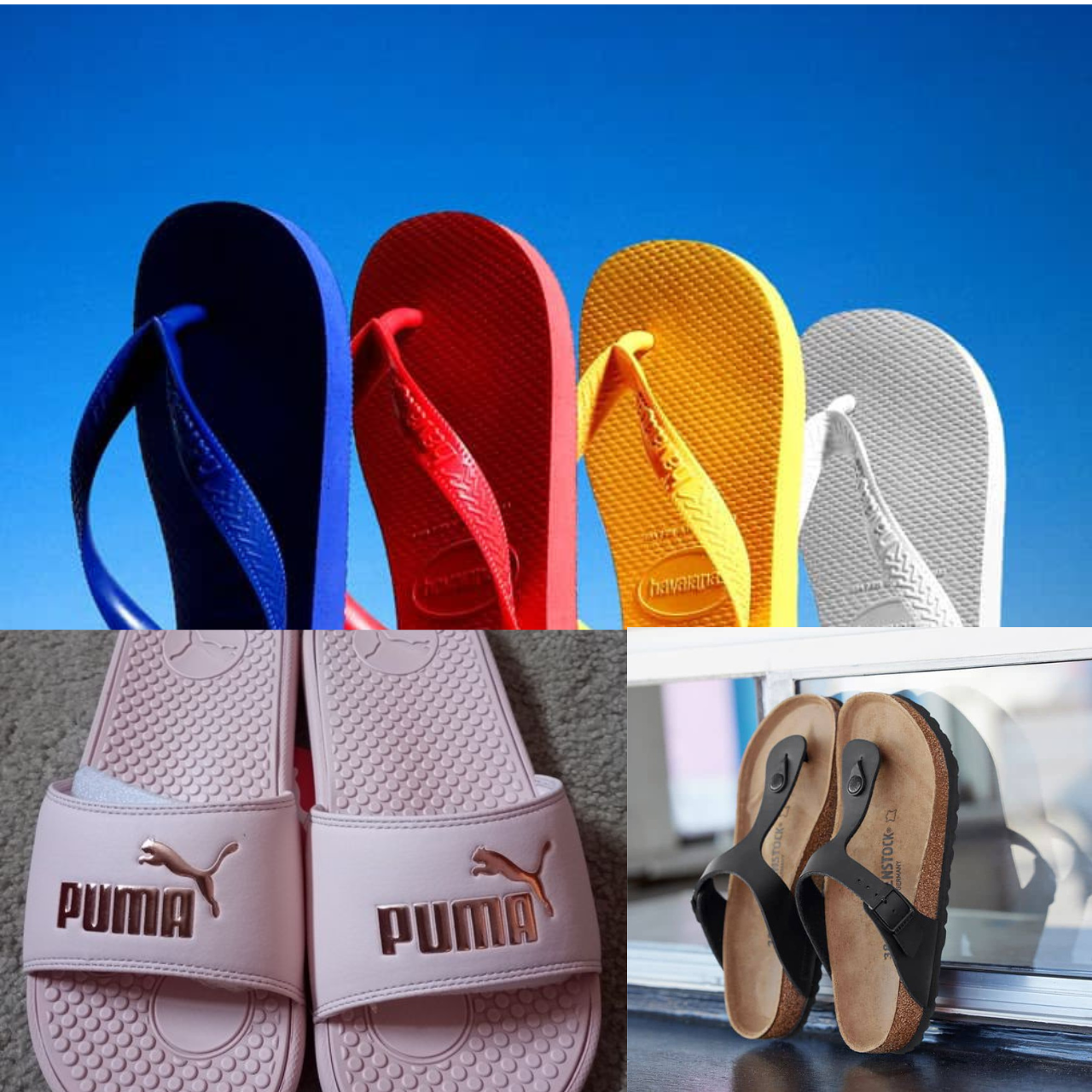 Flip Flops - Various styles available